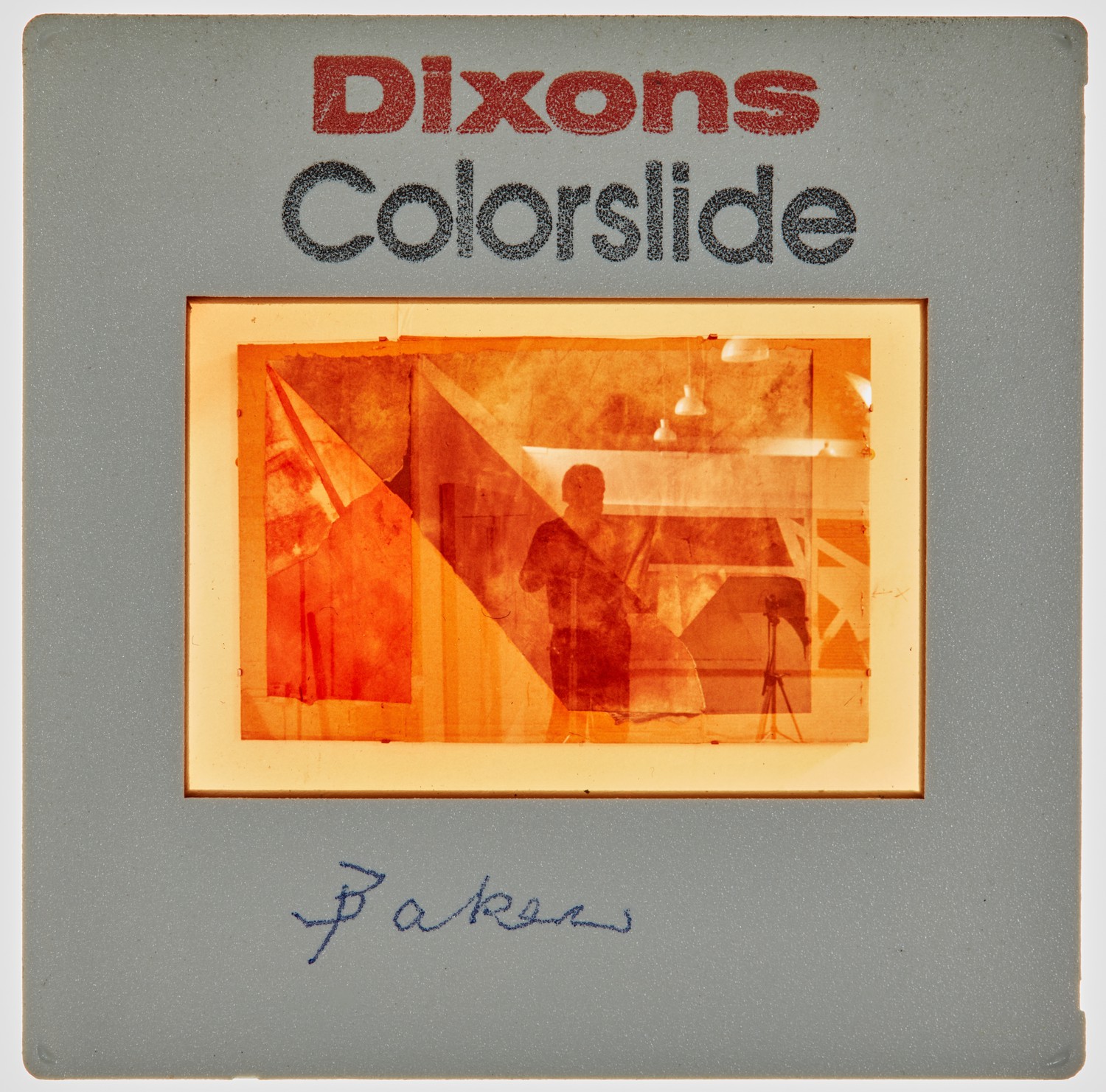 1975 BA Assessment Degree Show Slide - 'Baker'