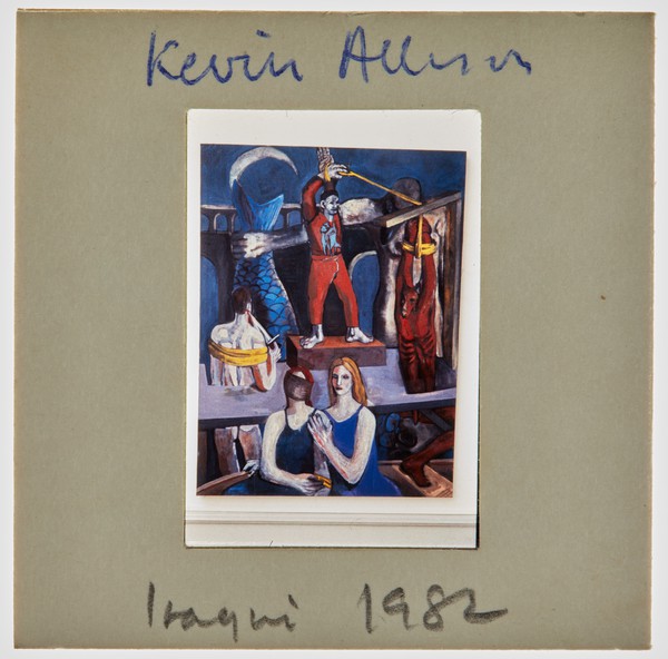 1982 Iraqi Exhibition Slide - 'Kevin Allison'