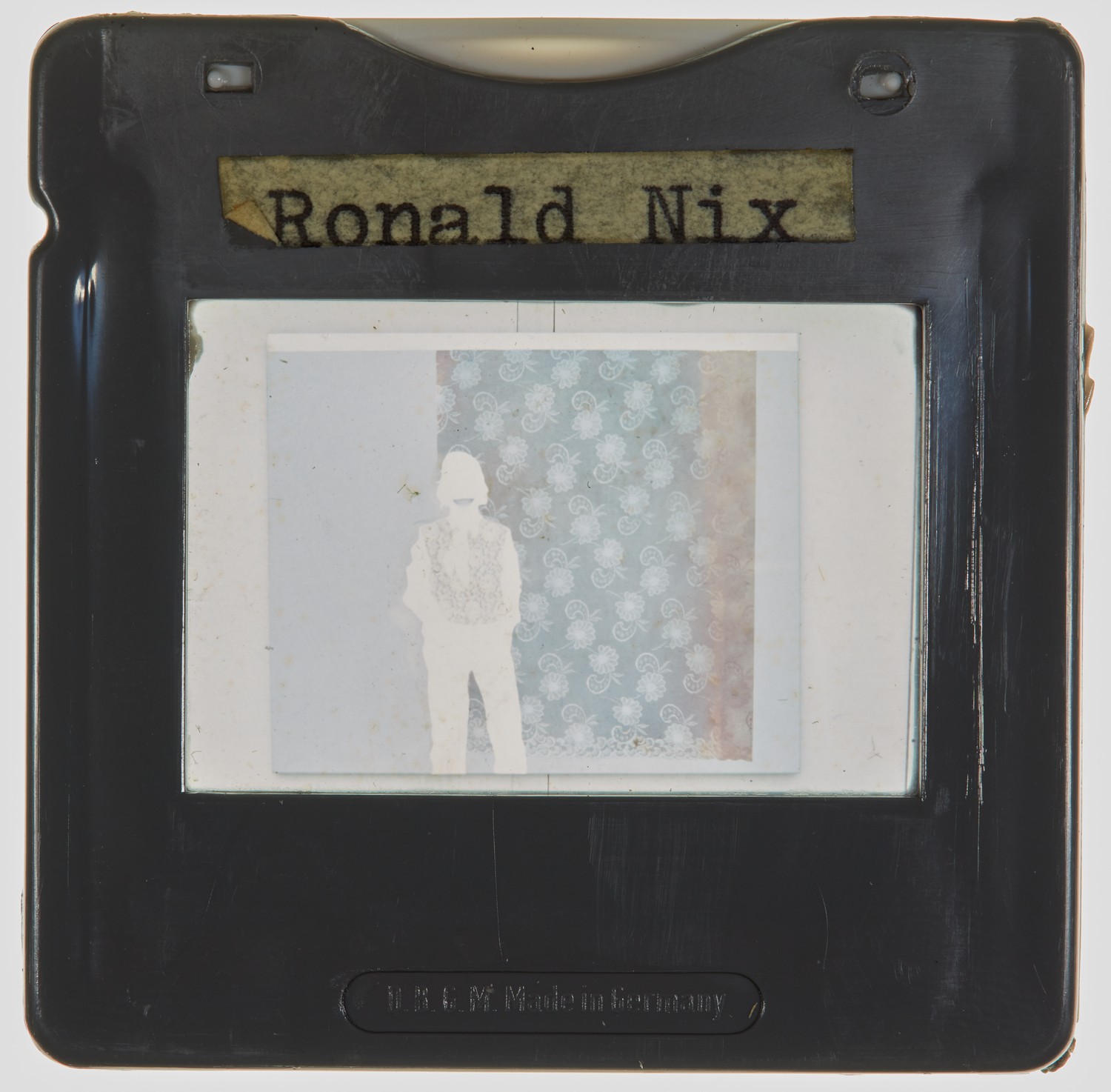 1970 Diploma in Painting Degree Show Slide - 'Ronald Nix'