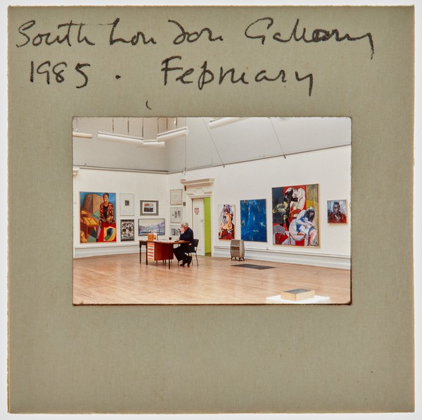 1986 South London Gallery Exhibition Slide -  Creator unknown