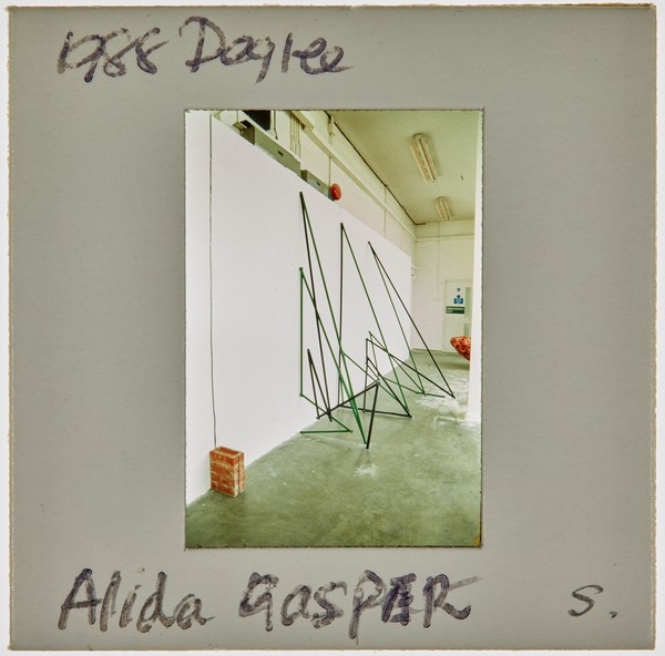 1988 BA Sculpture Degree Show Slide - 'Alida Gaspar'