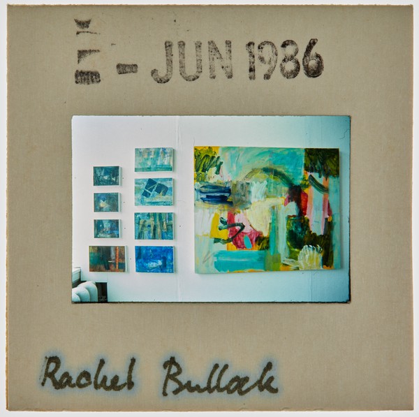 1986 BA Degree Show Slide - 'Rachel Bullock'