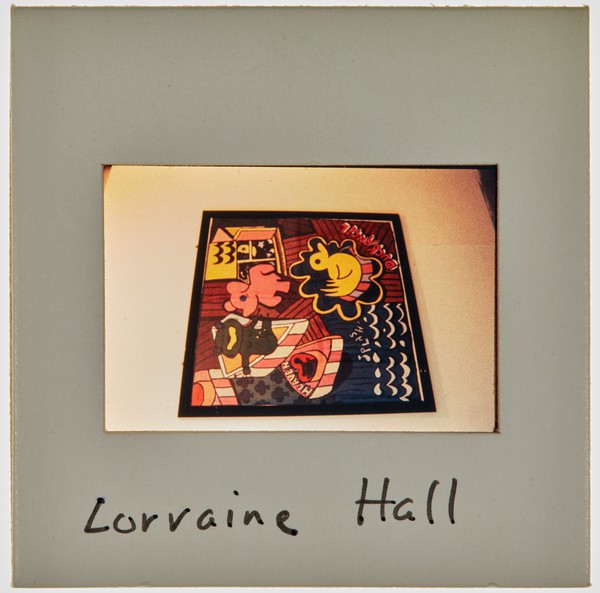 1987 2nd Year Degree Show Slide - 'Lorraine Hall'