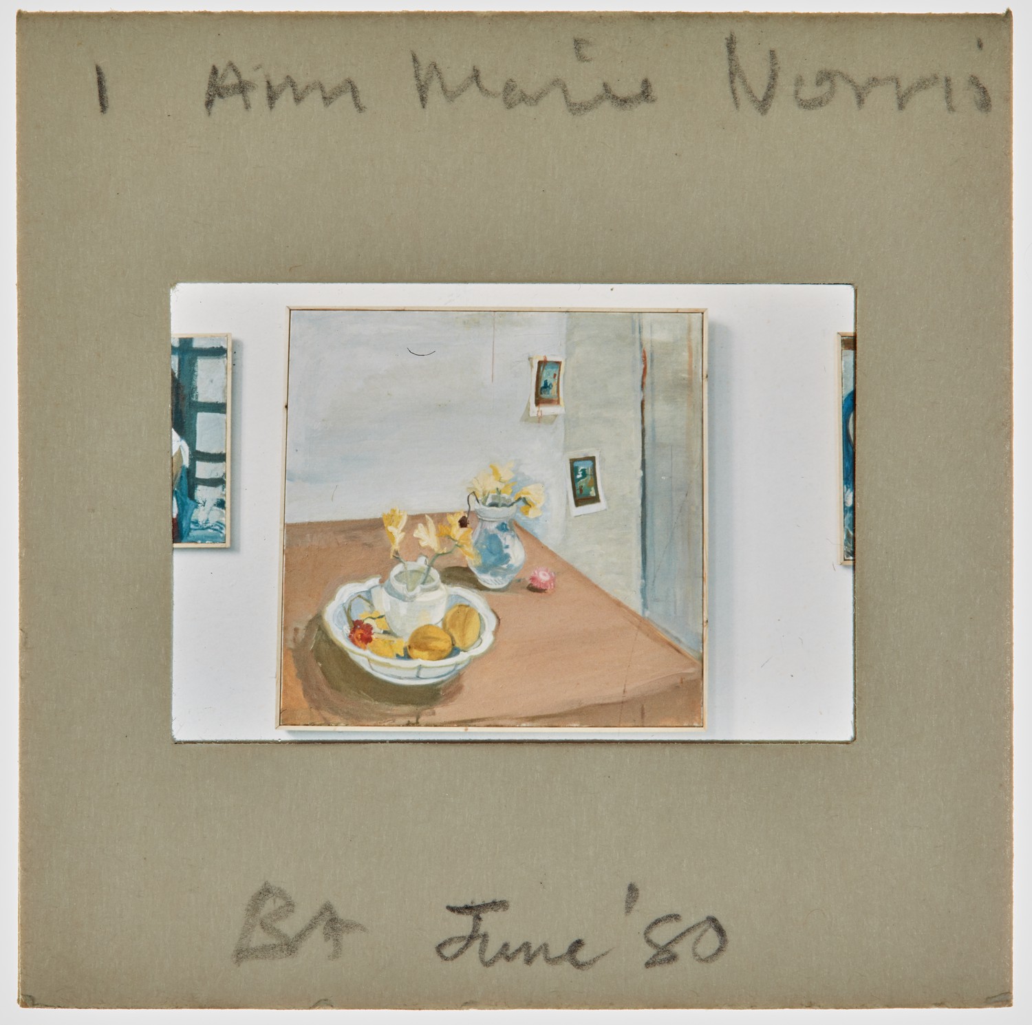 1980 BA Degree Show Slide - 'A M Norris'