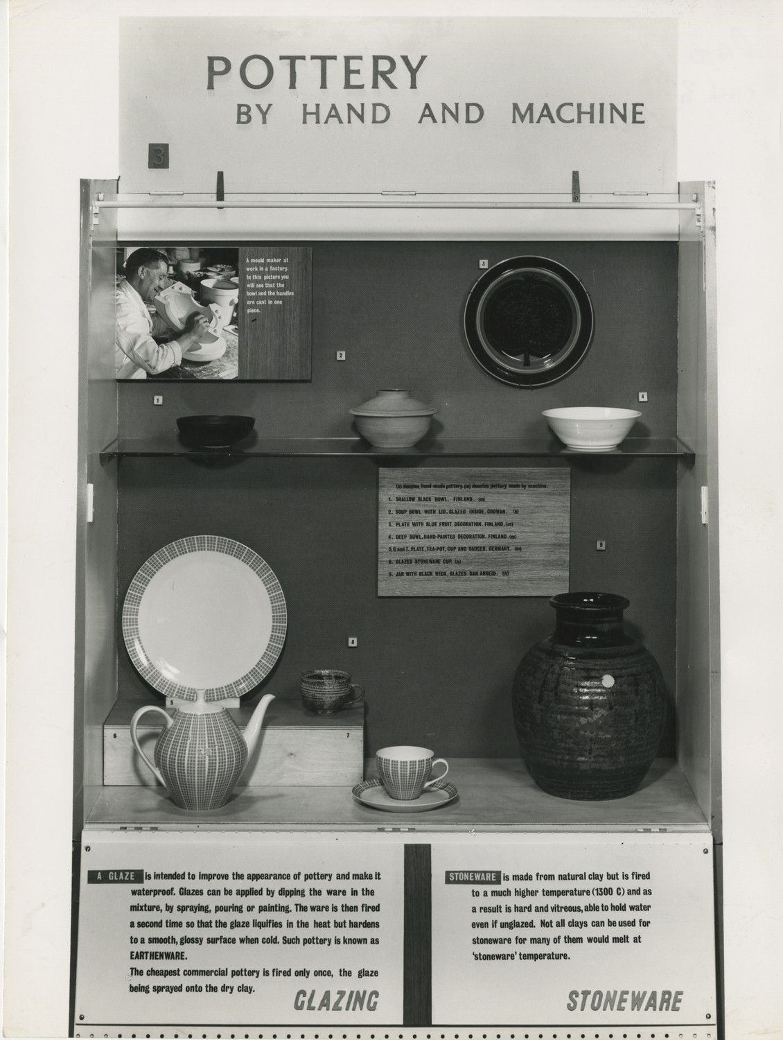 Pottery by Hand and Machine - Photograph