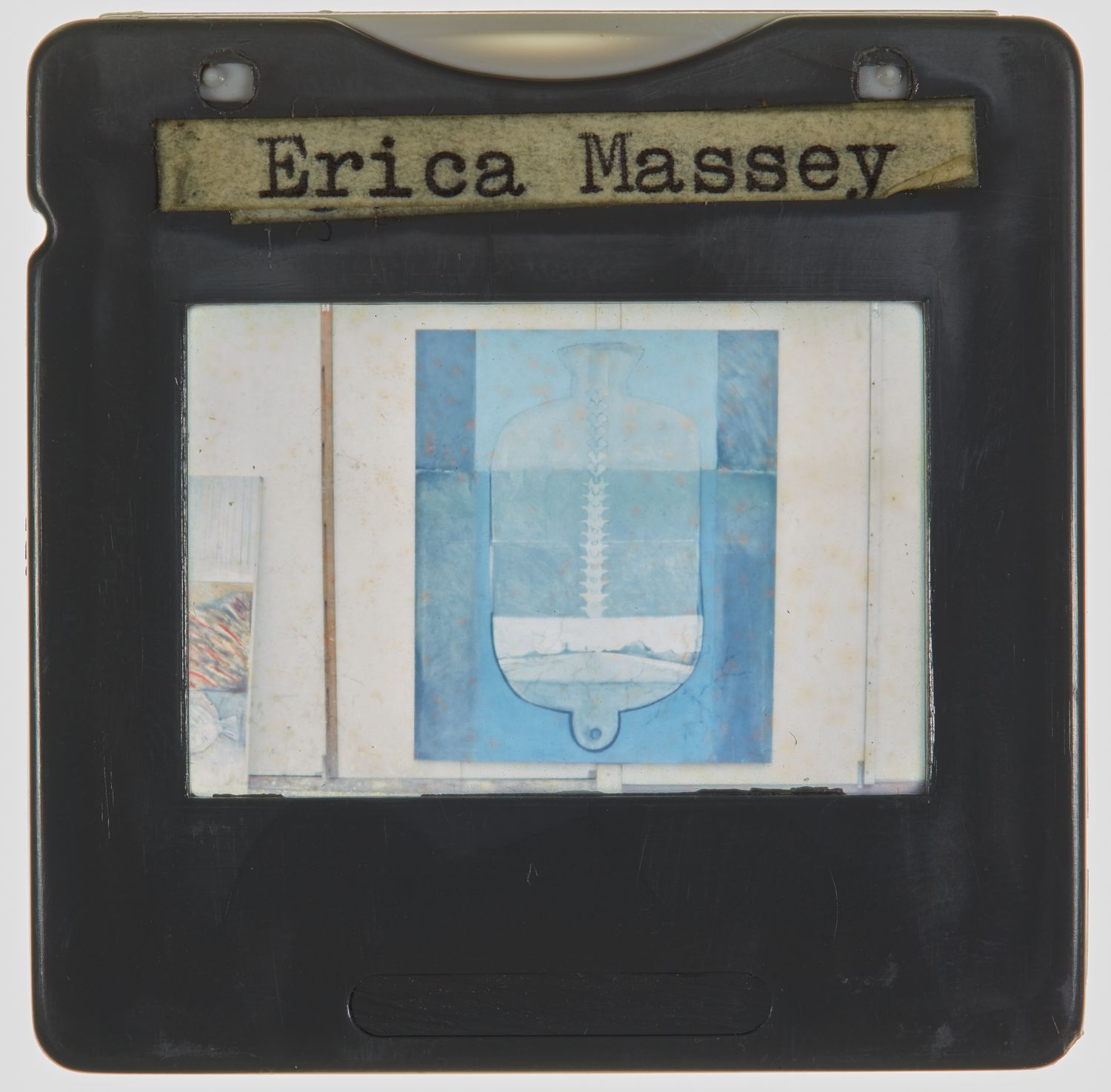 1970 Diploma in Painting Degree Show Slide - 'Erica Massey'