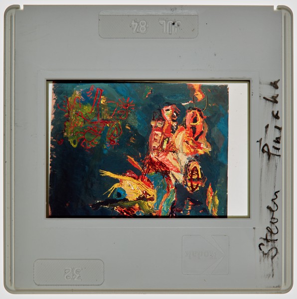 1984 2nd Year Degree Show Slide - 'Steven Piniaha'