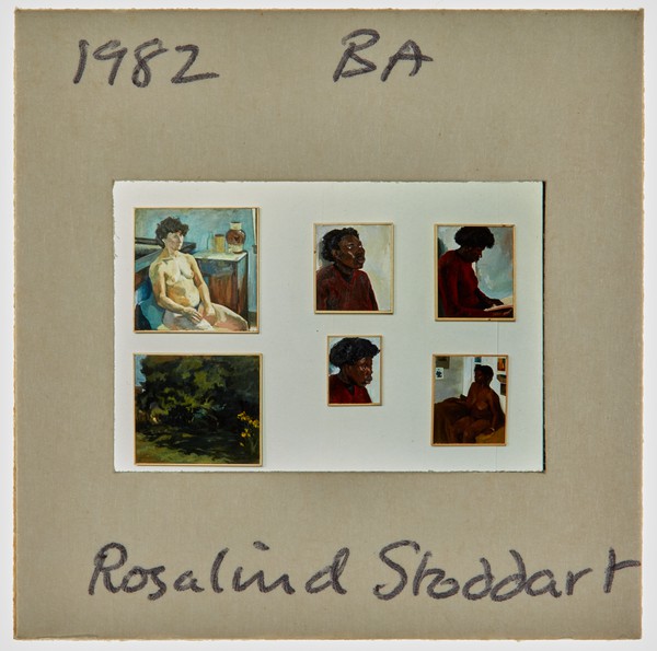 1982 BA Degree Show Slide - 'Rosalind Stoddart'