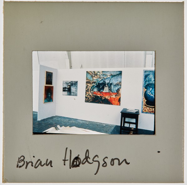 1987 2nd Year Degree Show Slide - 'Brian Hodgson'