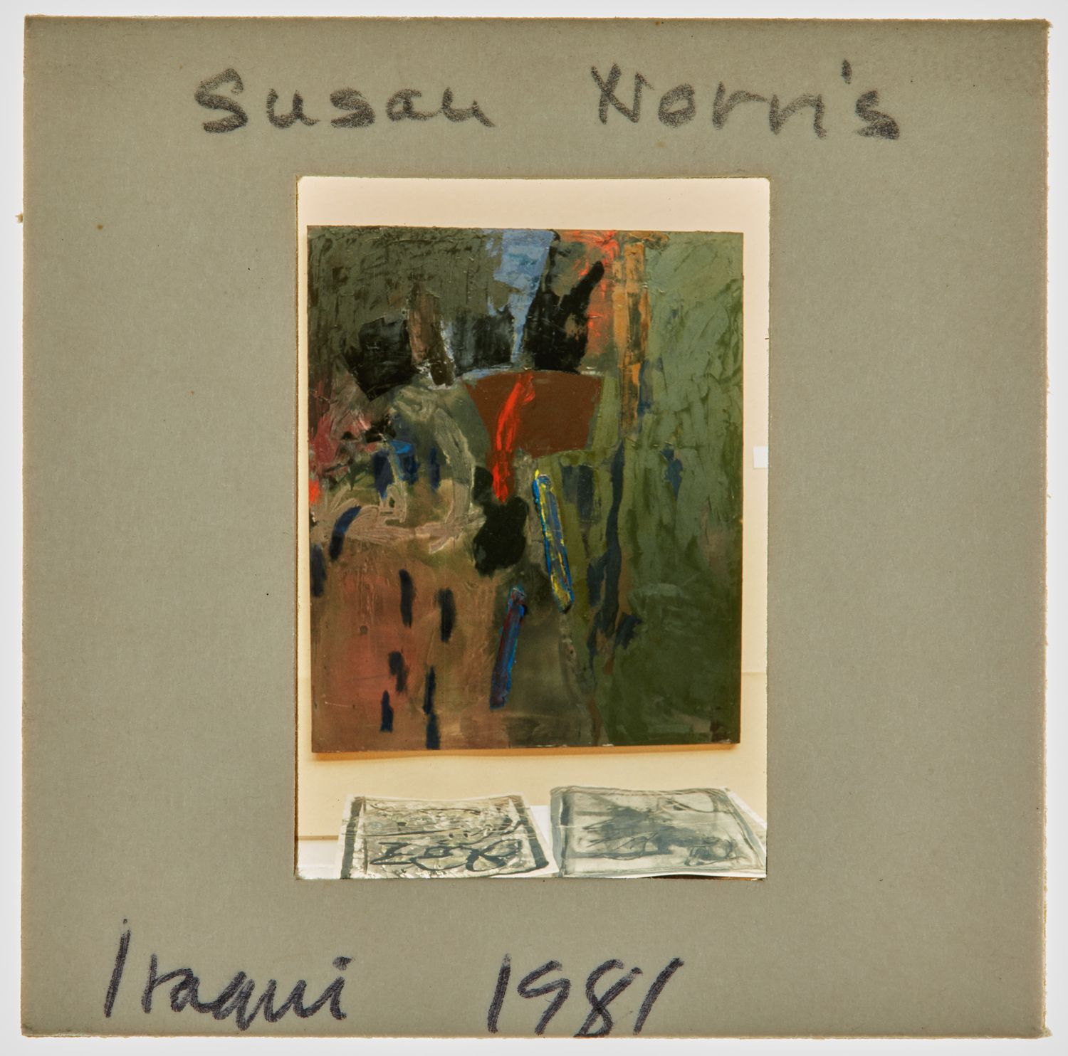 1981 Iraqi Exhibition Slide - 'Susan Norris'
