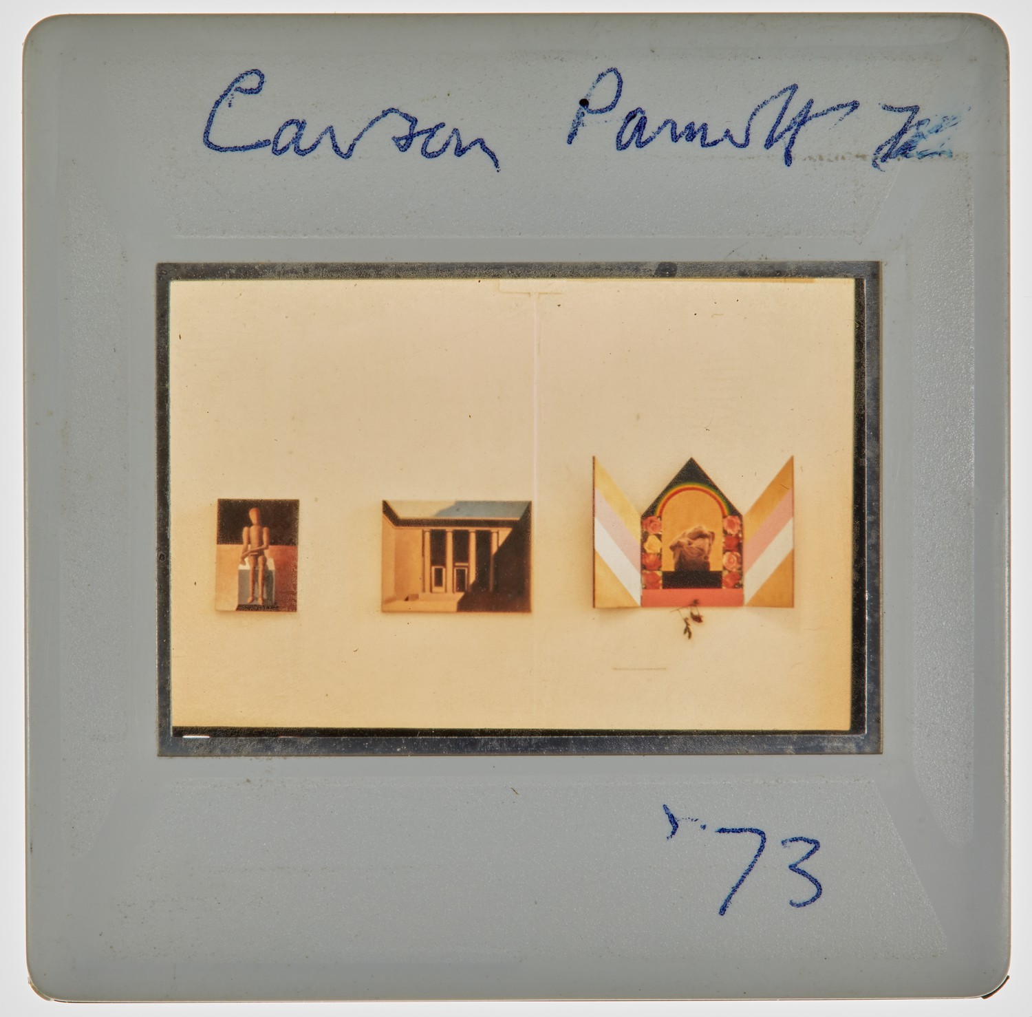 1973 Diploma Degree Show Slide - 'Carson Pamutt'