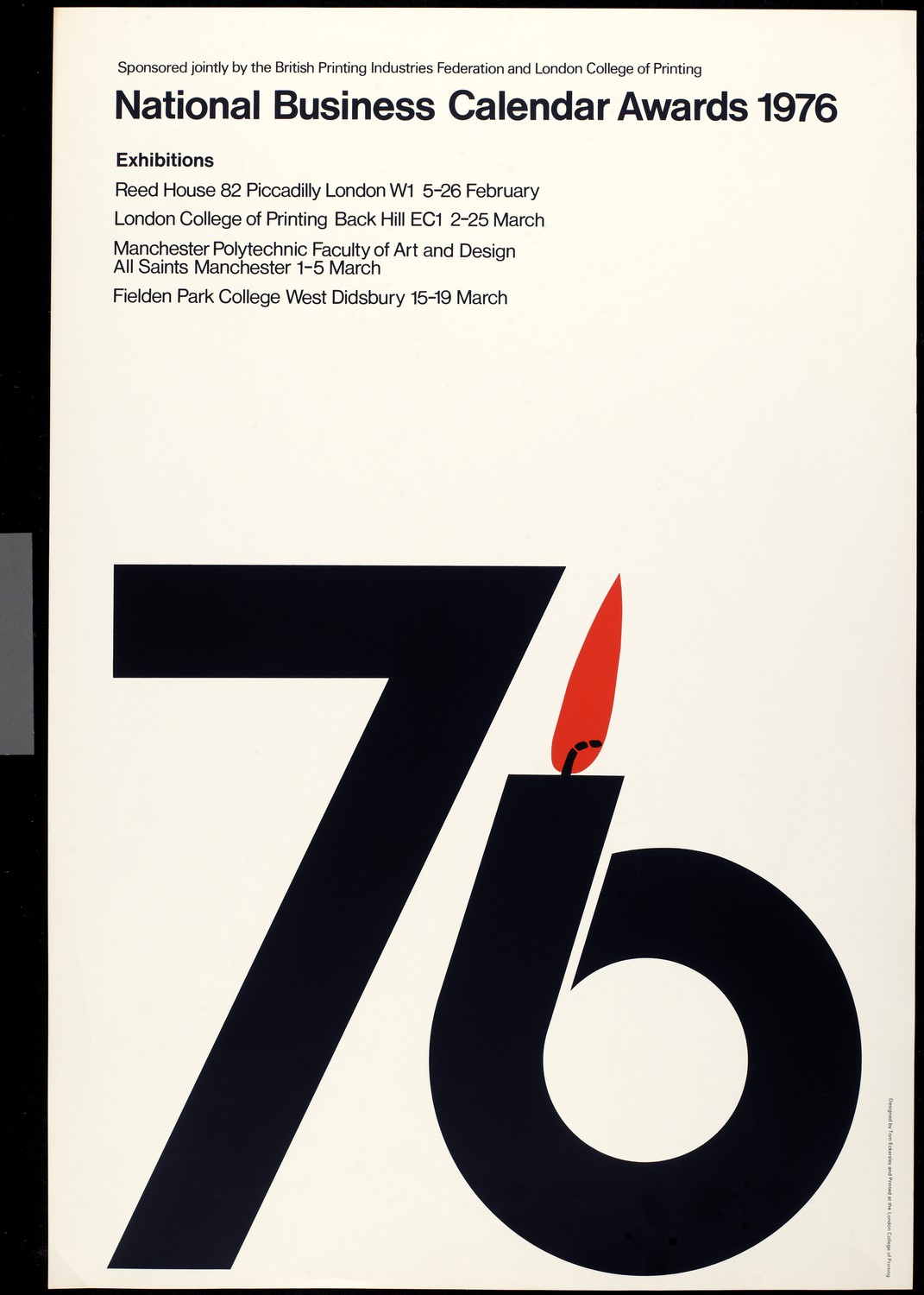 National Business Calendar Awards 1976