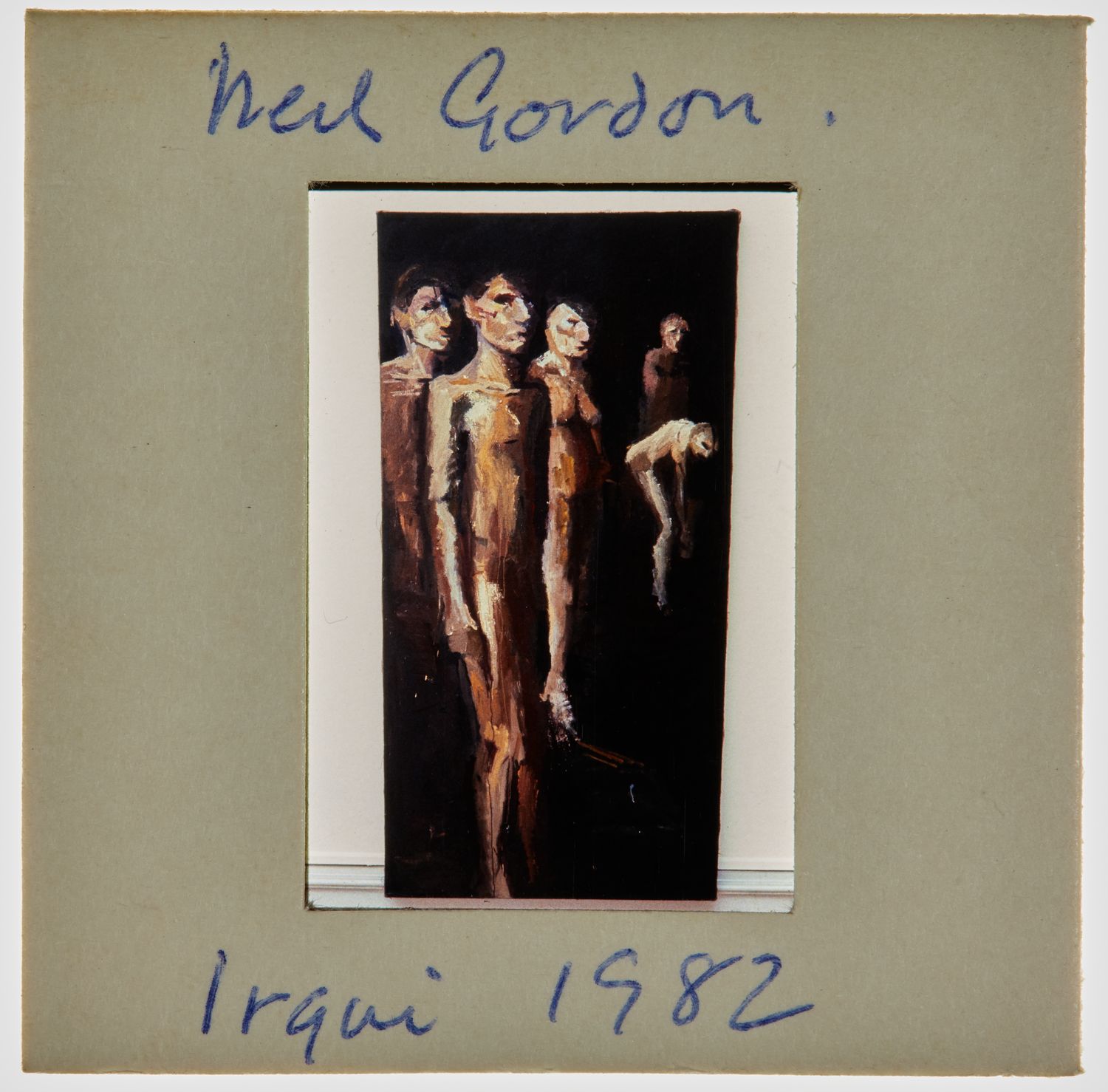 1982 Iraqi Exhibition Slide - 'Neil Gordon'