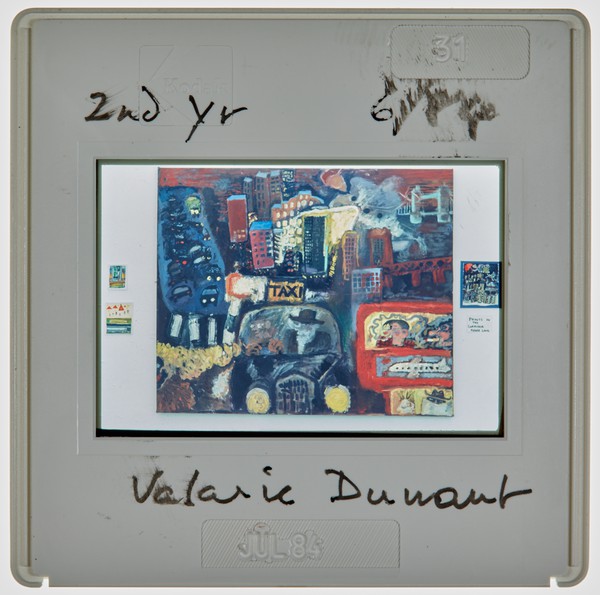 1984 2nd Year Degree Show Slide - 'Valerie Dumont'