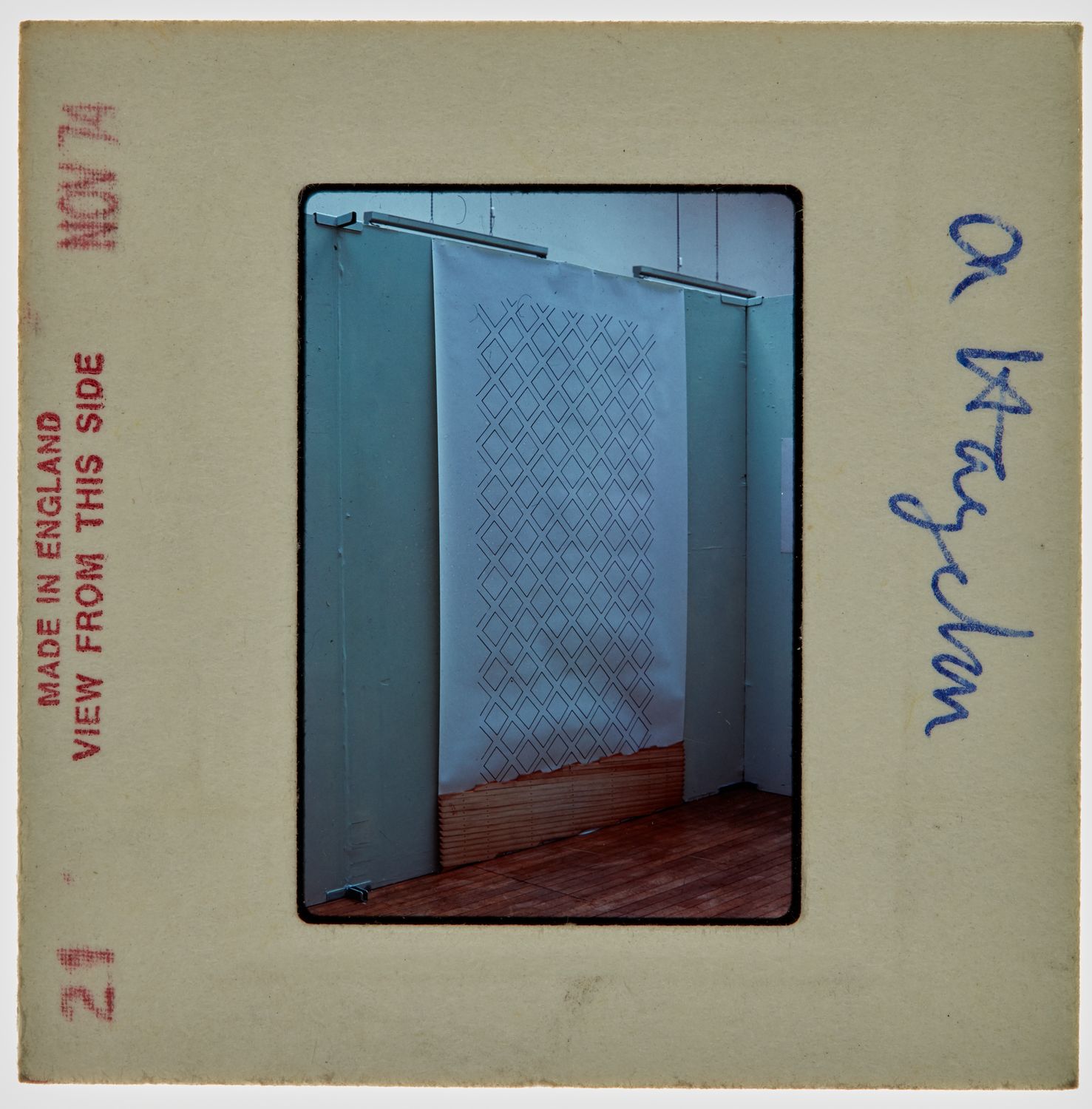 1974 Unlabelled Degree Show Slide - 'A Haydon'