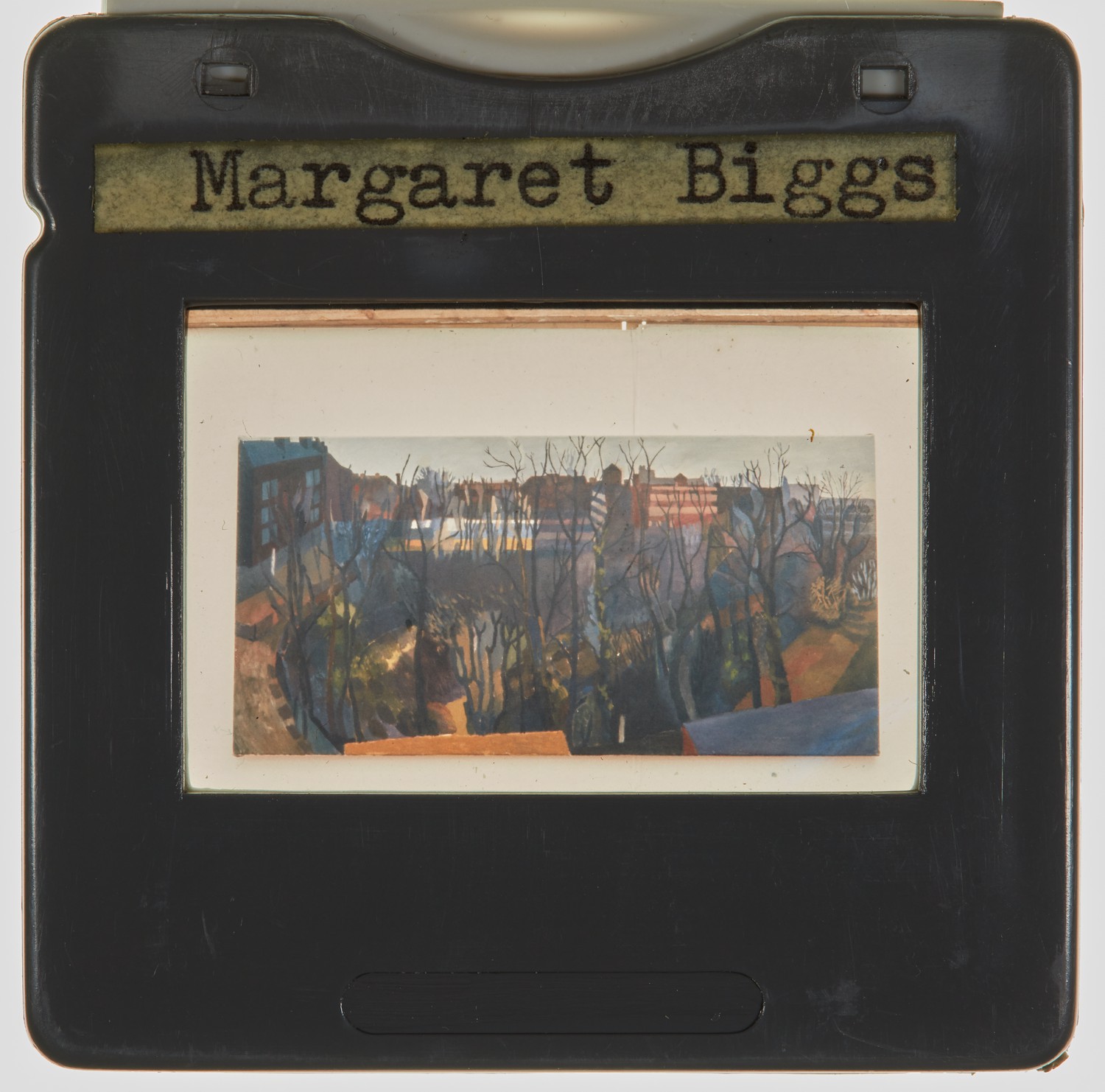 1972 Diploma in Painting Degree Show Slide - 'Margaret Biggs'