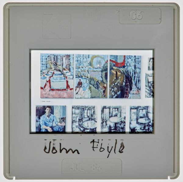1984 2nd Year Degree Show Slide - 'John Foyle'