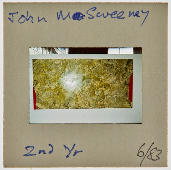 1983 2nd Year Degree Show Slide - 'John McSweeney'