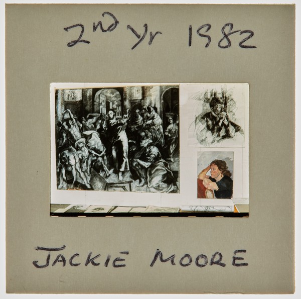 1982 2nd Year Summer Exhibition Slide - 'Jackie Moore'