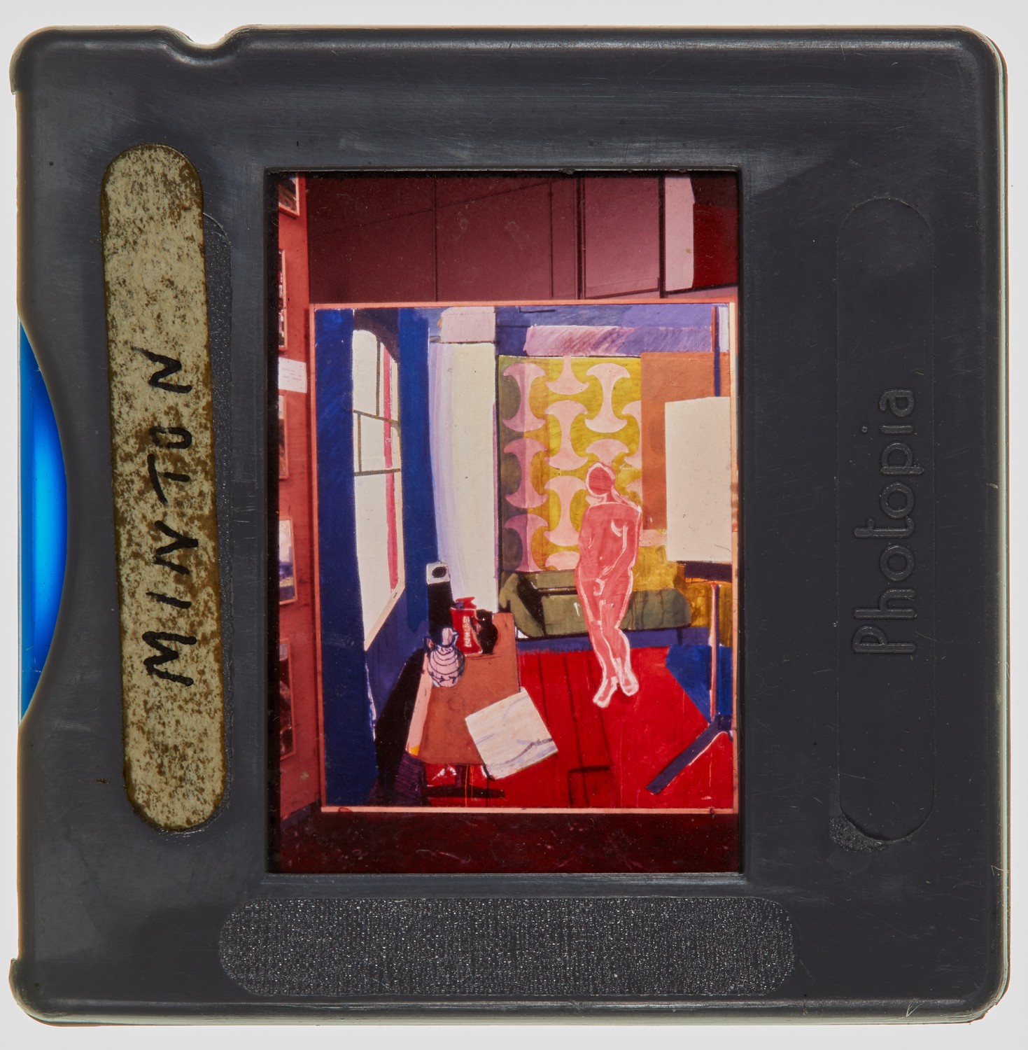 1967 Diploma in Painting Degree Show Slide - 'J Minton'