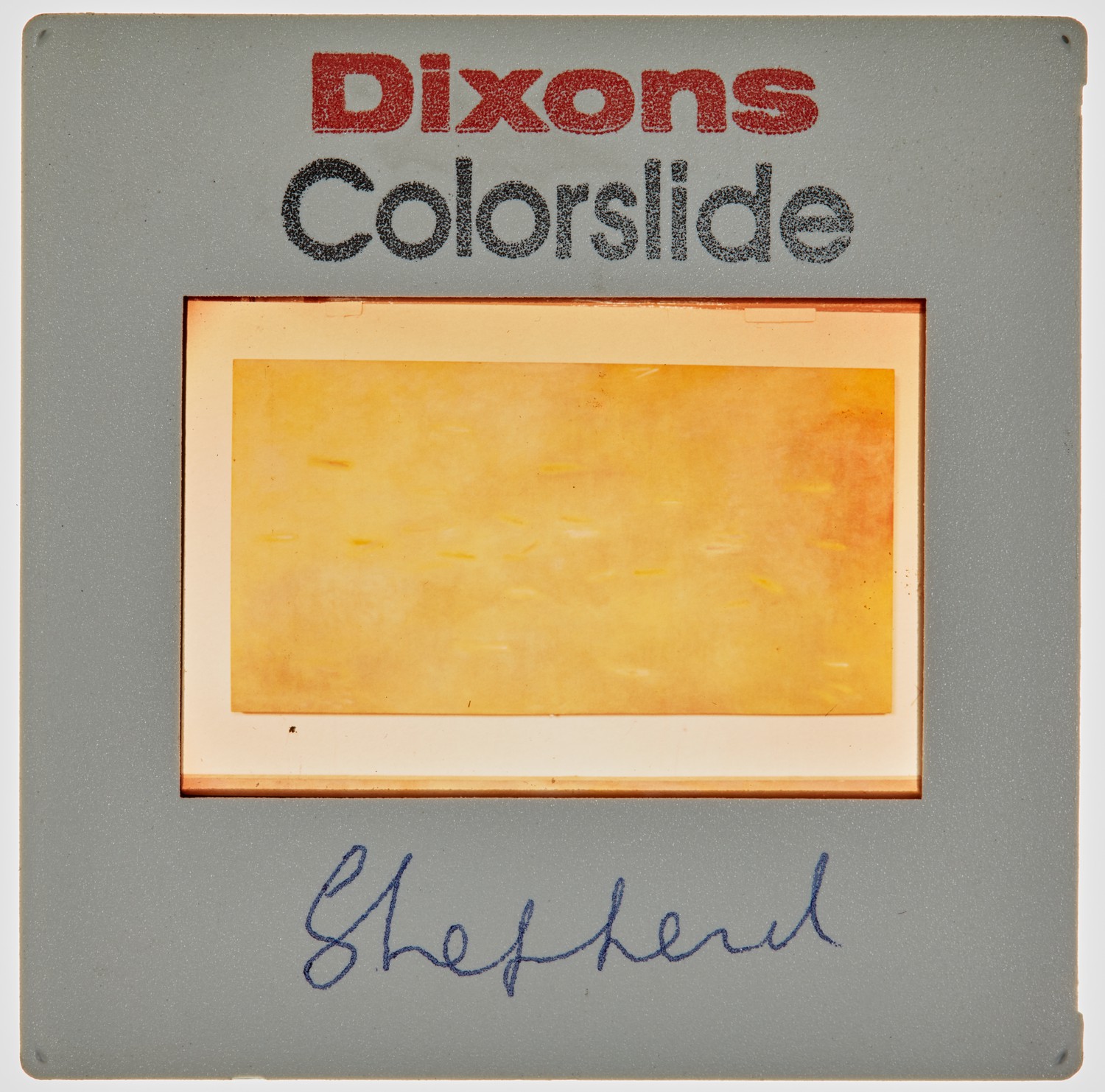1975 BA Assessment Degree Show Slide - 'Shepherd'