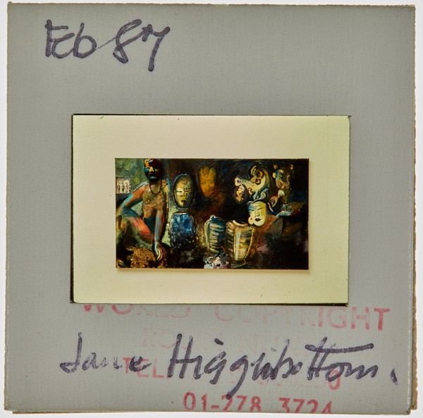1987 South London Gallery Exhibition Slide - 'Jane Higginbottom'
