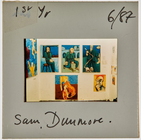 1987 1st Year Degree Show Slide - 'Sam Dunmore'