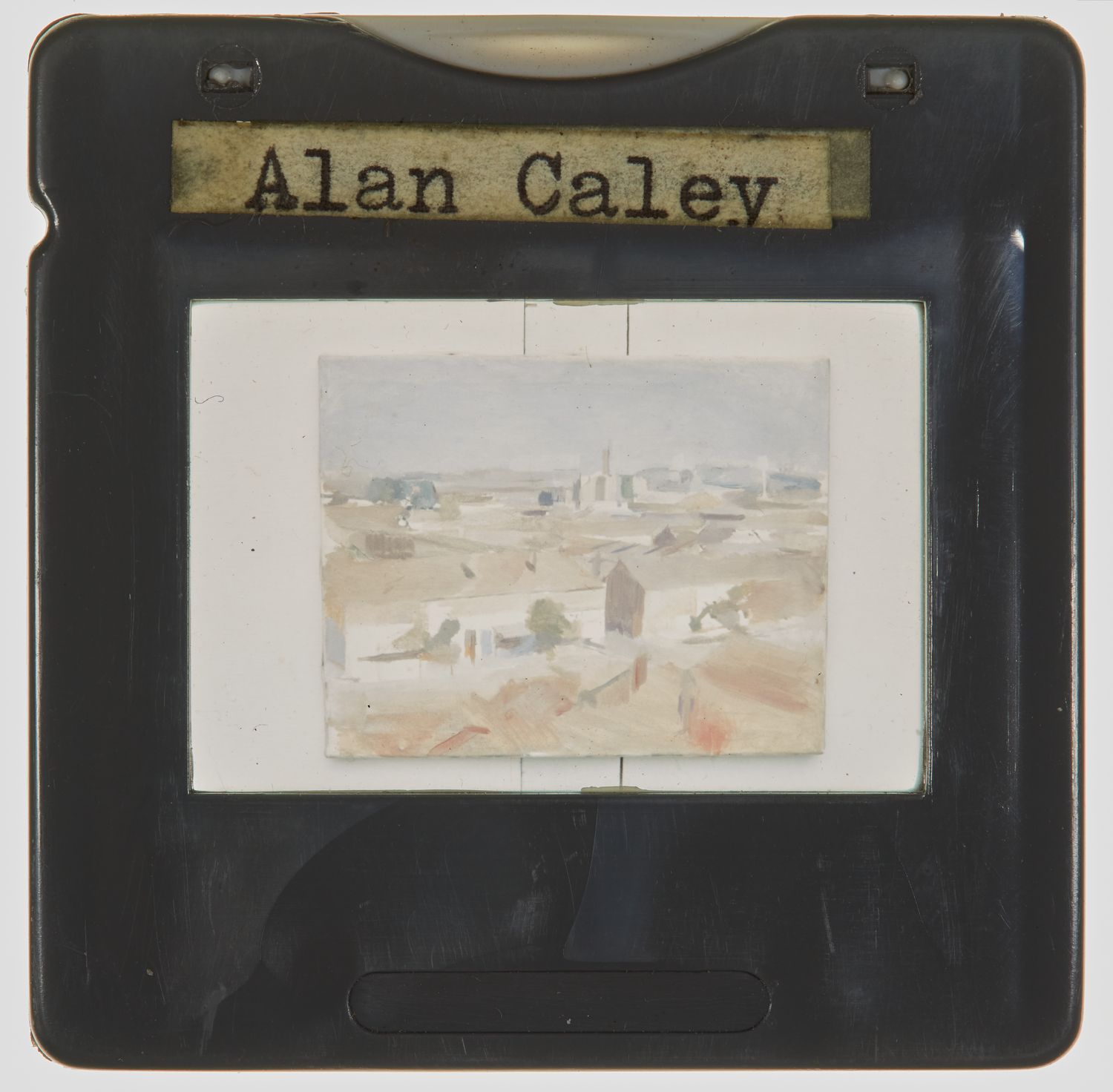 1970 Diploma in Painting Degree Show Slide - 'Alan Caley'