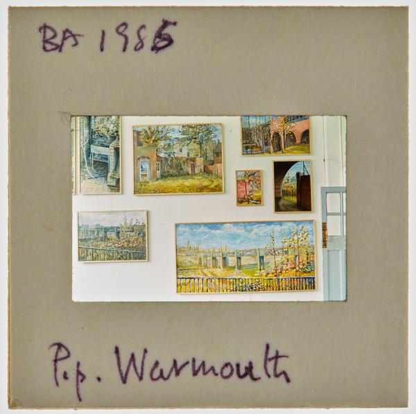 1985 BA Degree Show Slide - 'Pip Warmoth'