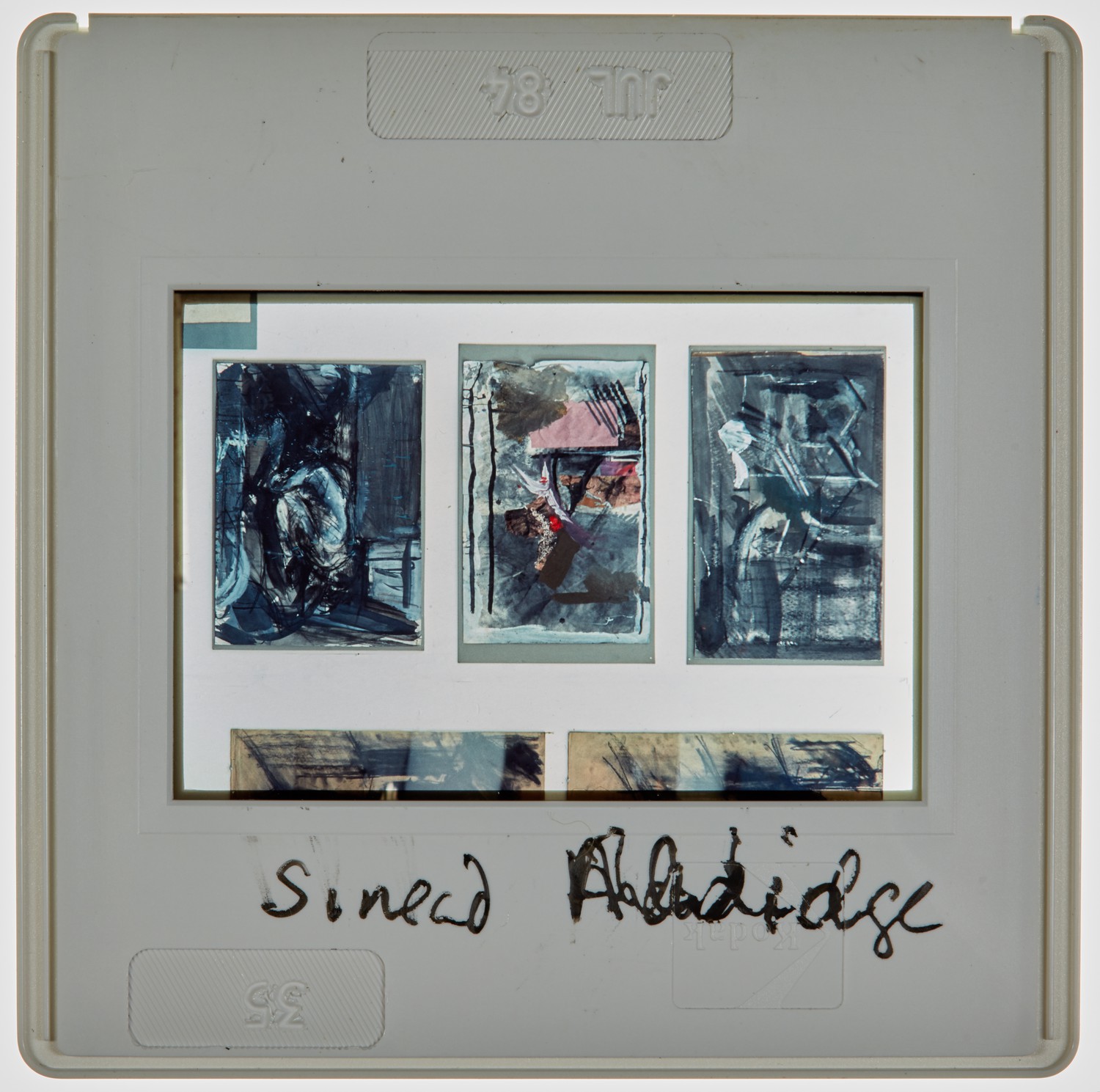 1984 2nd Year Degree Show Slide - 'Sinead Aldridge'
