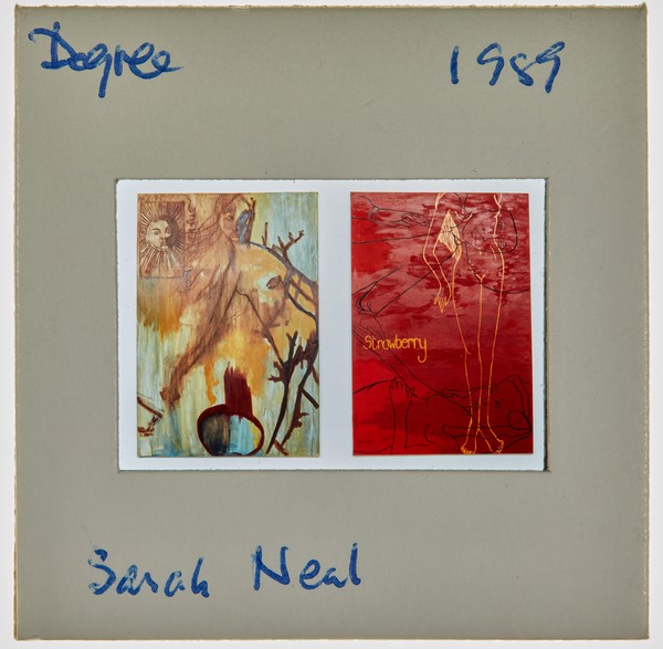 1989 BA Degree Show Slide - 'Sarah Neal'