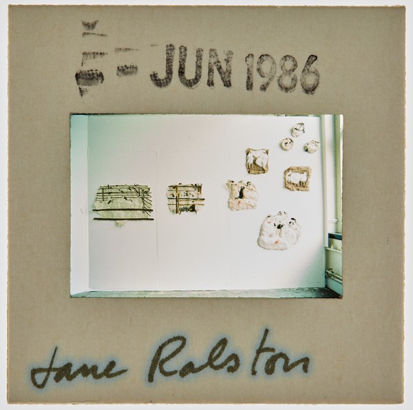 1986 BA Degree Show Slide - 'Jane Ralston'