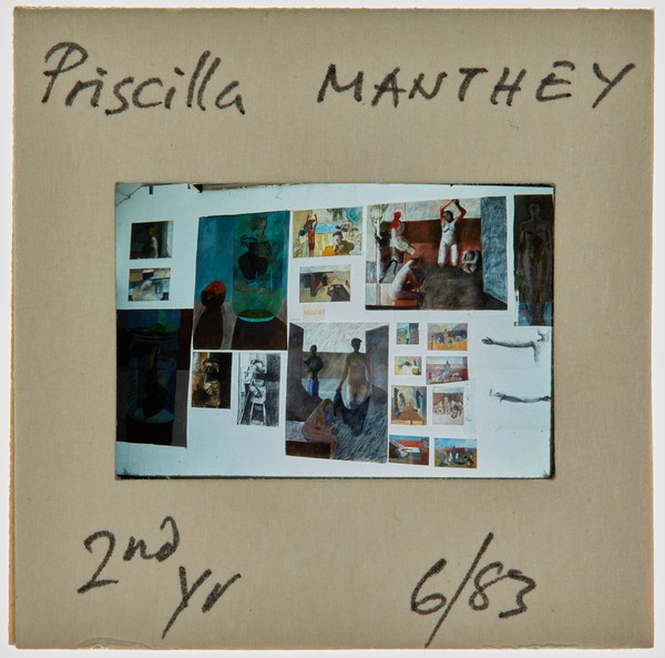 1983 2nd Year Degree Show Slide - 'Priscilla Manthey'