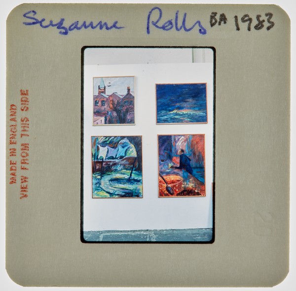 1983 BA Degree Show Slide - 'Suzanne Roles'