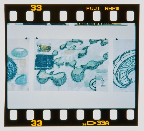 2001 BA Graphic Design Degree Show Slide - Creator unknown