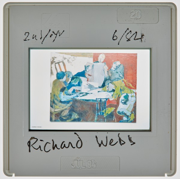 1984 2nd Year Degree Show Slide - 'Richard Webb'