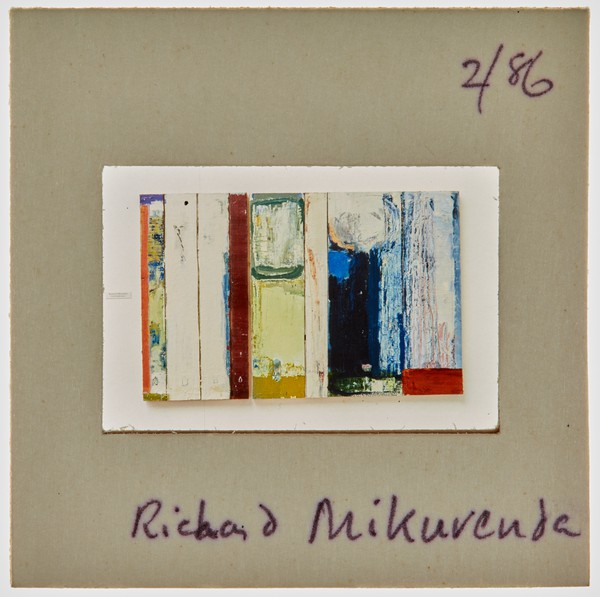 1986 South London Gallery Exhibition Slide - 'Richard Mikurenda'
