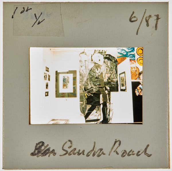 1987 1st Year Degree Show Slide - 'Sandra Reed'