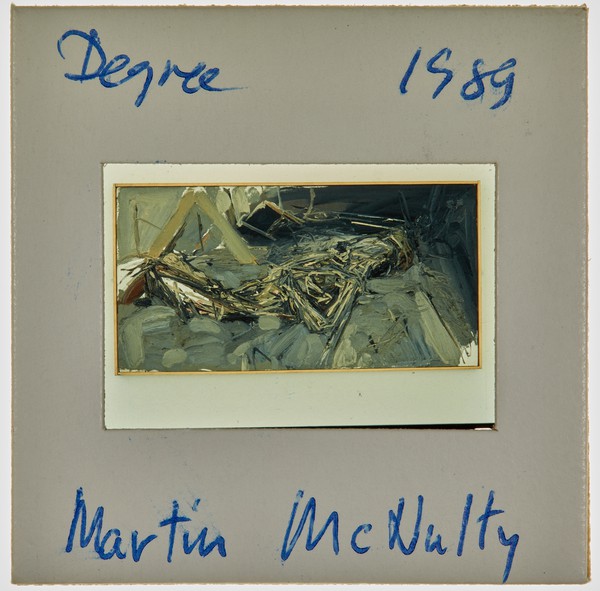 1989 BA Degree Show Slide - 'Martin McNulty'