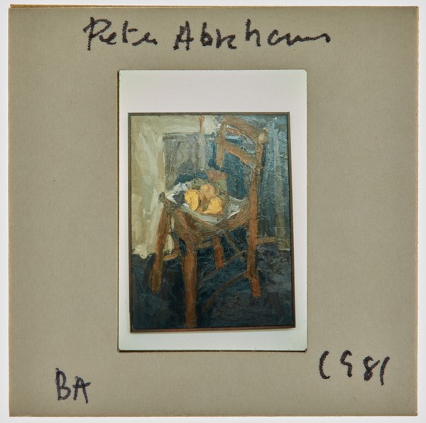 1981 BA Degree Show Slide - 'Peter Abrahams'