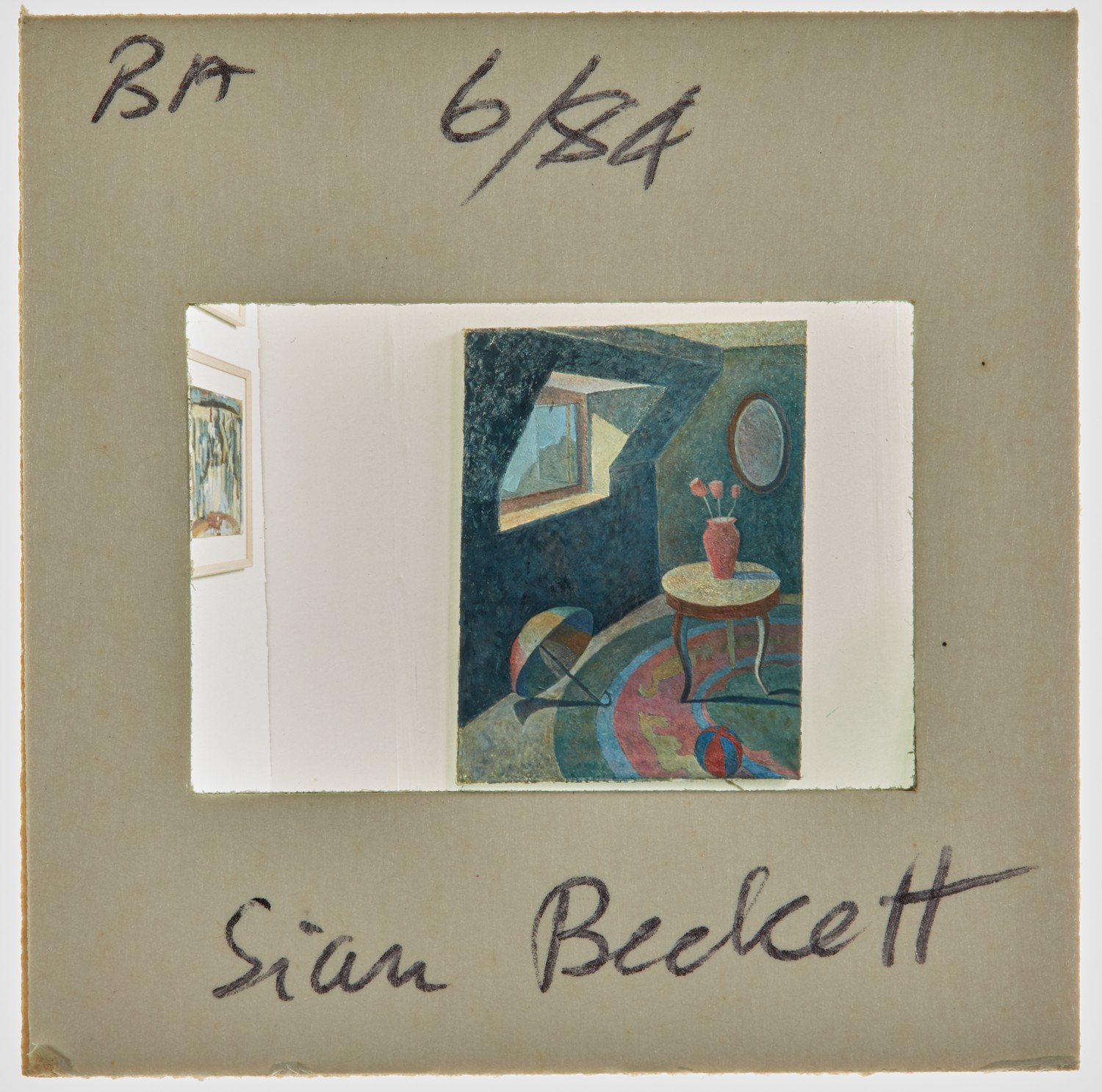 1984 BA Degree Show Slide - 'Sian Beckett'