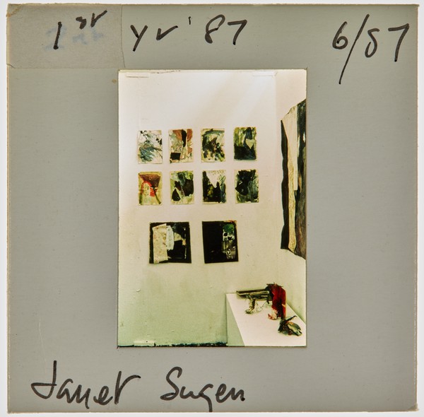 1987 1st Year Degree Show Slide - 'Janet Sugden'