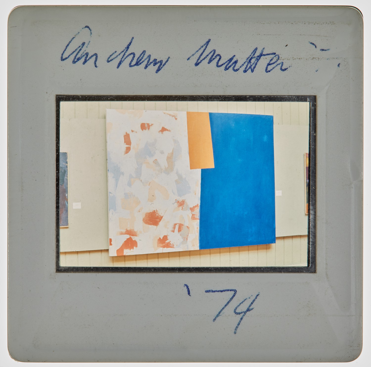 1974 Lord Carron Exhibition Slide - 'A Mutter'