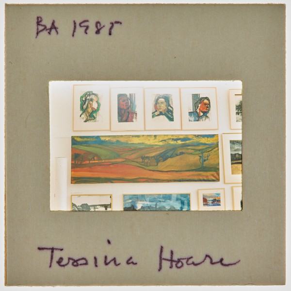 1985 BA Degree Show Slide - 'Tessina Hoare'