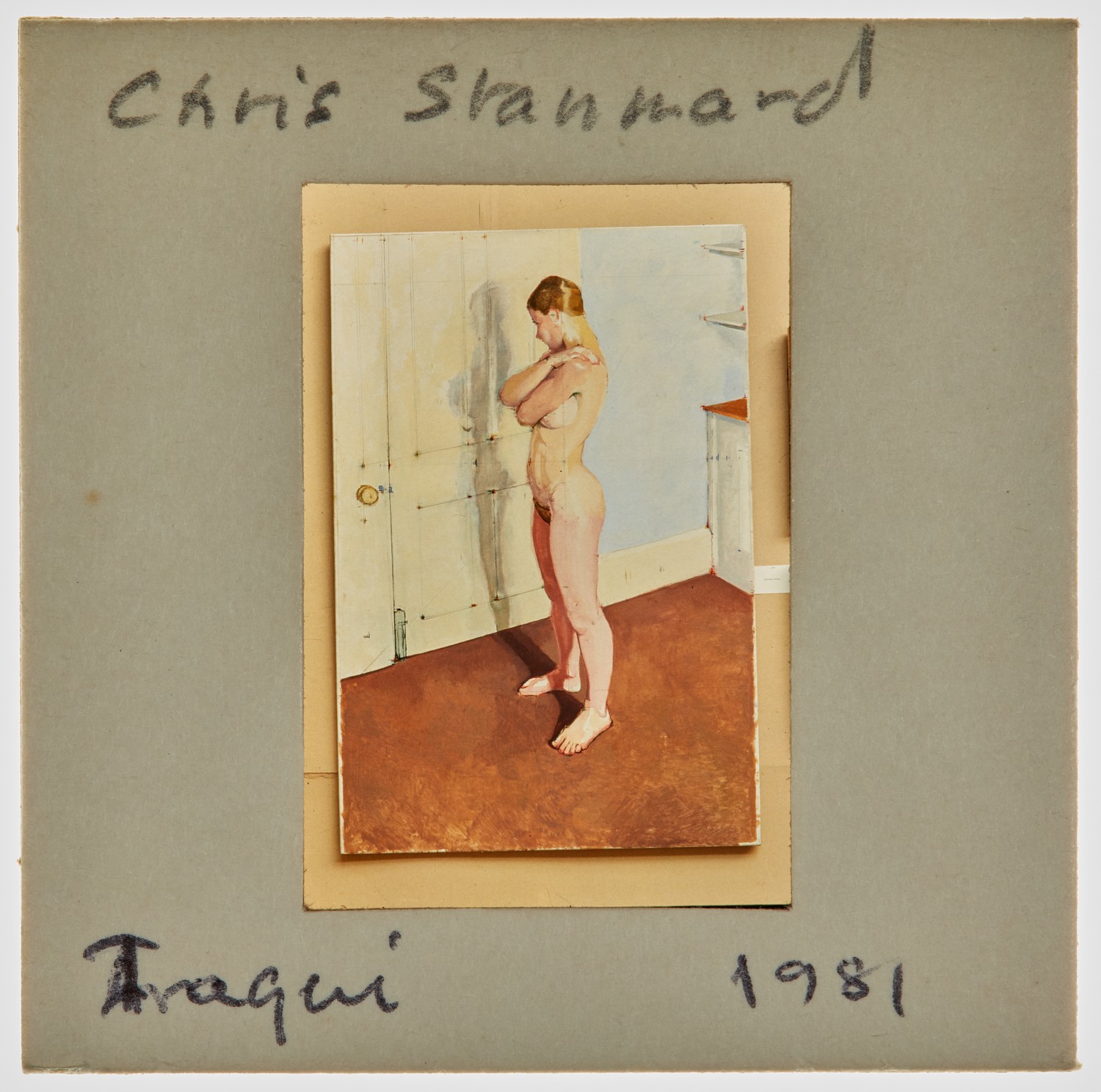 1981 Iraqi Exhibition Slide - 'Chris Stannard'