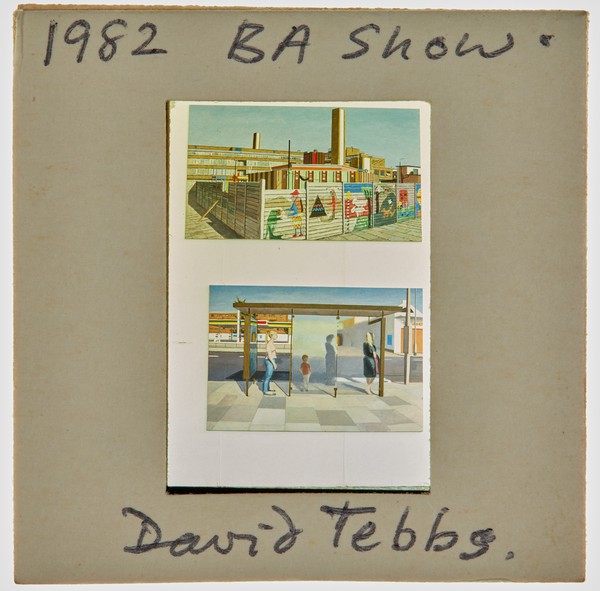 1982 BA Degree Show Slide - 'David Tebbs'