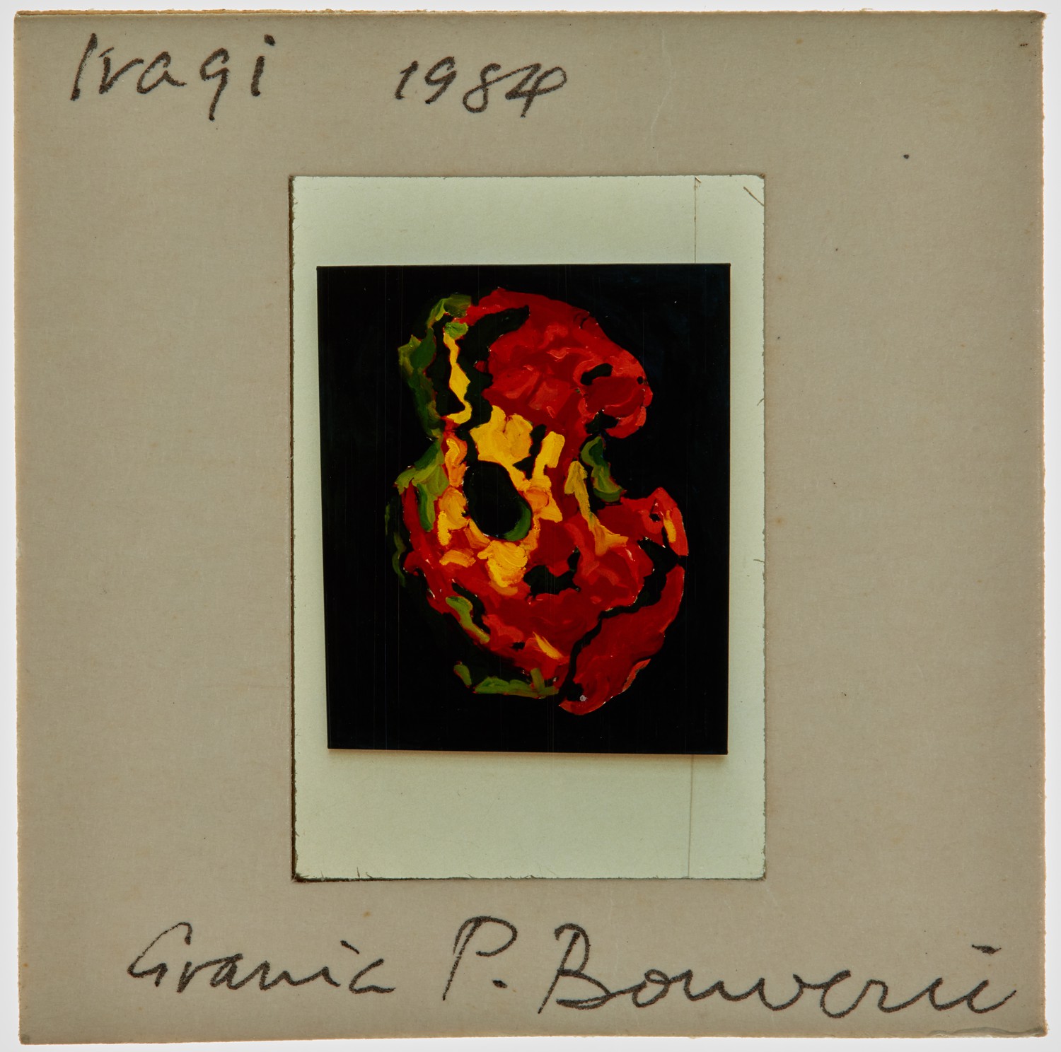 1984 Iraqi Exhibition Slide - 'Grania P Bouverie'