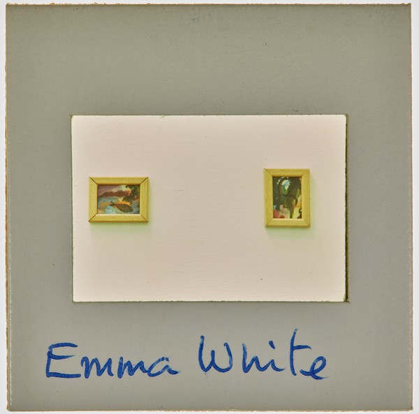 1988 BA Painting Degree Show Slide - 'Emma White'