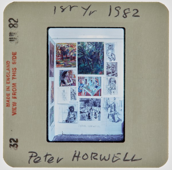 1982 1st Year Summer Exhibition Slide - 'Peter Horwell'