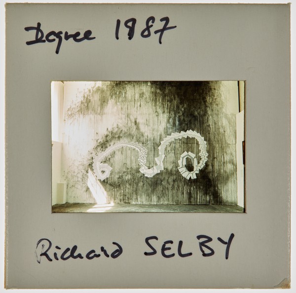 1987 BA Degree Show Slide - 'Richard Selby'